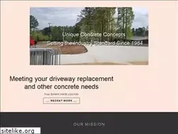 Sites similar to uniqueconcretega.com
