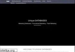 Sites similar to uniquedatabase.in