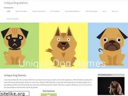 Sites similar to uniquedognames.net