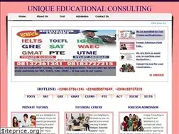 Sites similar to uniqueduconsult.com