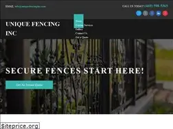 Sites similar to uniquefencinginc.com