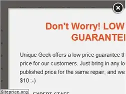 Sites similar to uniquegeek.us