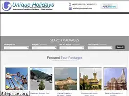 Sites similar to uniqueholidays.info