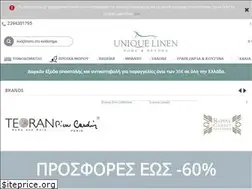 Sites similar to uniquelinen.gr