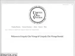 Sites similar to uniquelychicvintage.com