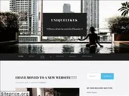 Sites similar to uniquelykek.wordpress.com