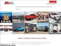 Sites similar to uniquemediasolutions.ca