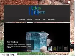 Sites similar to uniqueminerals.com