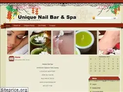 Sites similar to uniquenailspa.net