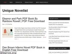 Sites similar to uniquenovelist.com