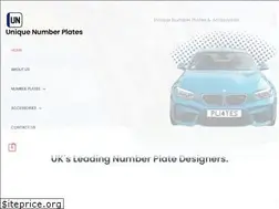 Sites similar to uniquenumberplates.co.uk