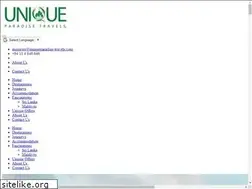 Sites similar to uniqueparadise-travels.com