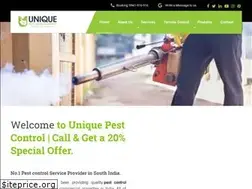 Sites similar to uniquepestcontrol.in