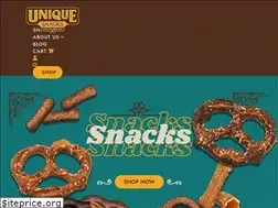 Sites similar to uniquepretzels.com