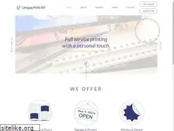 Sites similar to uniqueprintny.com