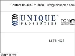 Sites similar to uniqueproperties.com