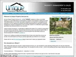 Sites similar to uniquepropertyservices.com