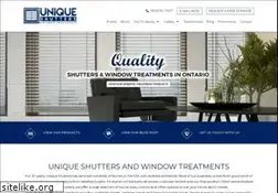 Sites similar to uniqueshutters.ca