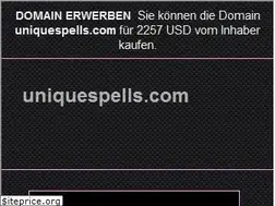 Sites similar to uniquespells.com
