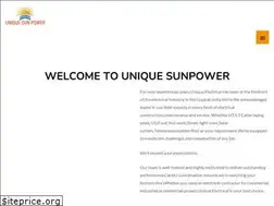 Sites similar to uniquesunpower.com