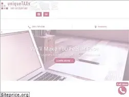 Sites similar to uniquetaxx.com