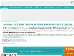 Sites similar to uniqueteambuilding.com.au