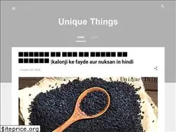 Sites similar to uniquethings01.blogspot.com
