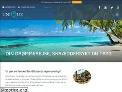 Sites similar to uniquetravel.dk