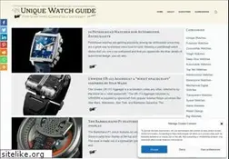 Sites similar to uniquewatchguide.com