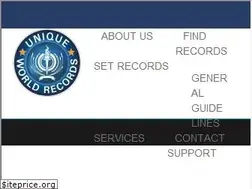 Sites similar to uniqueworldrecords.com