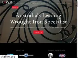 Sites similar to uniquewroughtiron.com.au