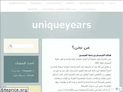 Sites similar to uniqueyears.wordpress.com