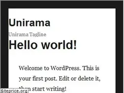 Sites similar to unirama.com