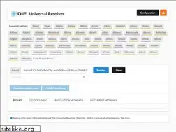 Sites similar to uniresolver.io