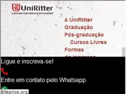 Sites similar to uniritter.edu.br