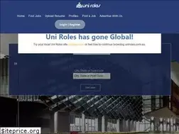 Sites similar to uniroles.com.au