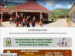 Sites similar to uniscjsa.edu.pe