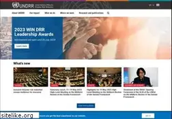 Sites similar to unisdr.org
