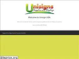Sites similar to unisignsusa.com