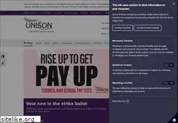 Sites similar to unison.org.uk