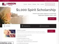 Sites similar to unisonbank.com