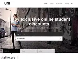 Sites similar to unistudentdiscountcodes.com