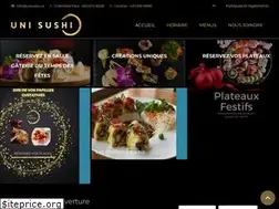 Sites similar to unisushi.ca