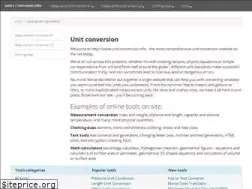 Sites similar to unit-conversion.info