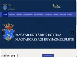 Sites similar to unitarius.hu