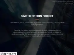 Sites similar to united-bitcoin.org