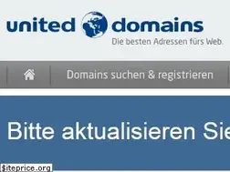 Sites similar to united-domains.de