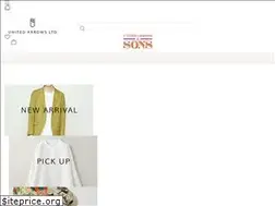 Sites similar to unitedarrowsandsons.jp