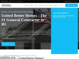 Sites similar to unitedbetterhomes.com