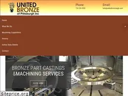 Sites similar to unitedbronzepgh.com